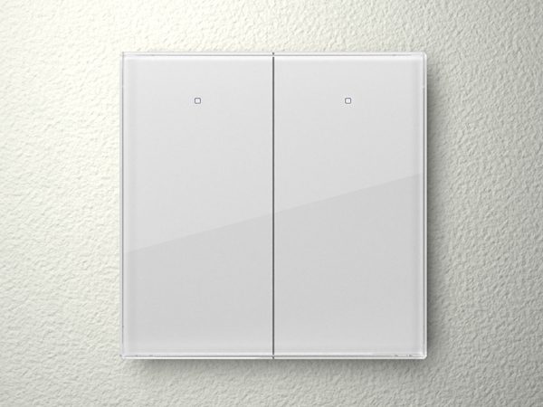 2 gombos kapcsoló 4 funkcióval – fehér