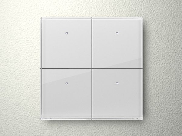 4 gombos kapcsoló 8 funkcióval – fehér